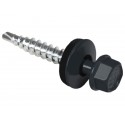 Farmářský šroub 4,8x35 do dřeva EPDM RAL 7016