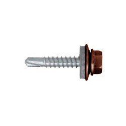 Šroub TEX 4,8x25 do 3 mm EPDM RAL 8017